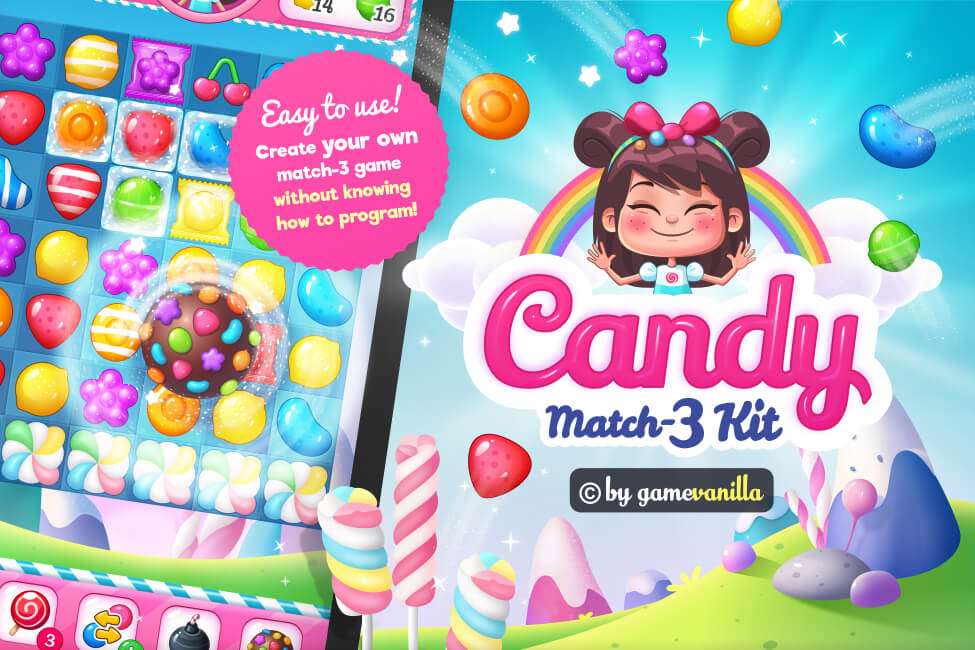 Candy Match 3 Kit